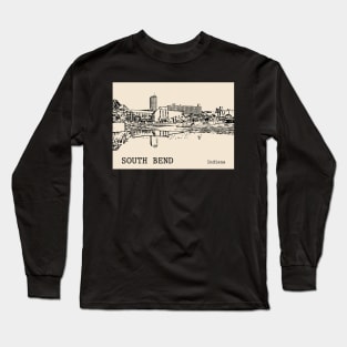 South Bend Indiana Long Sleeve T-Shirt